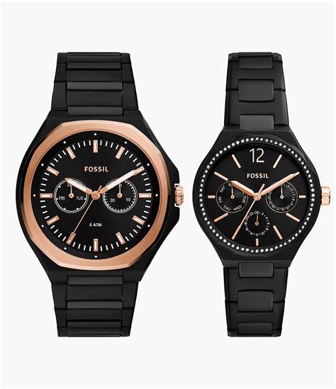 couple watches fossil usa.